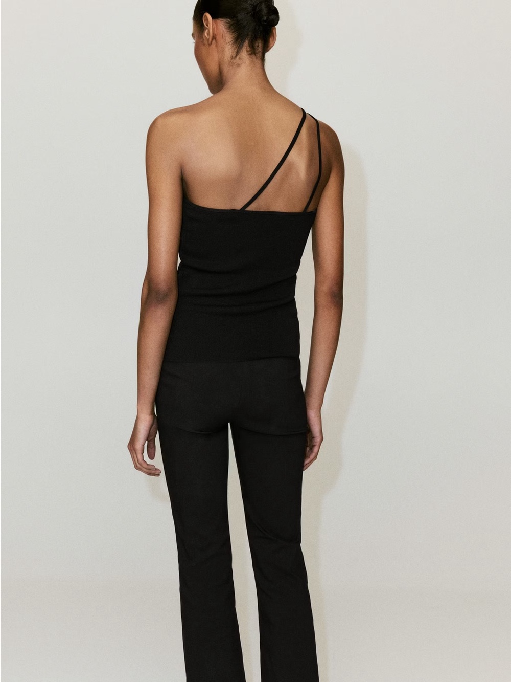 NWT (size L) MANGO KNIT ASYMMETRIC TOP - Picture 3 of 6